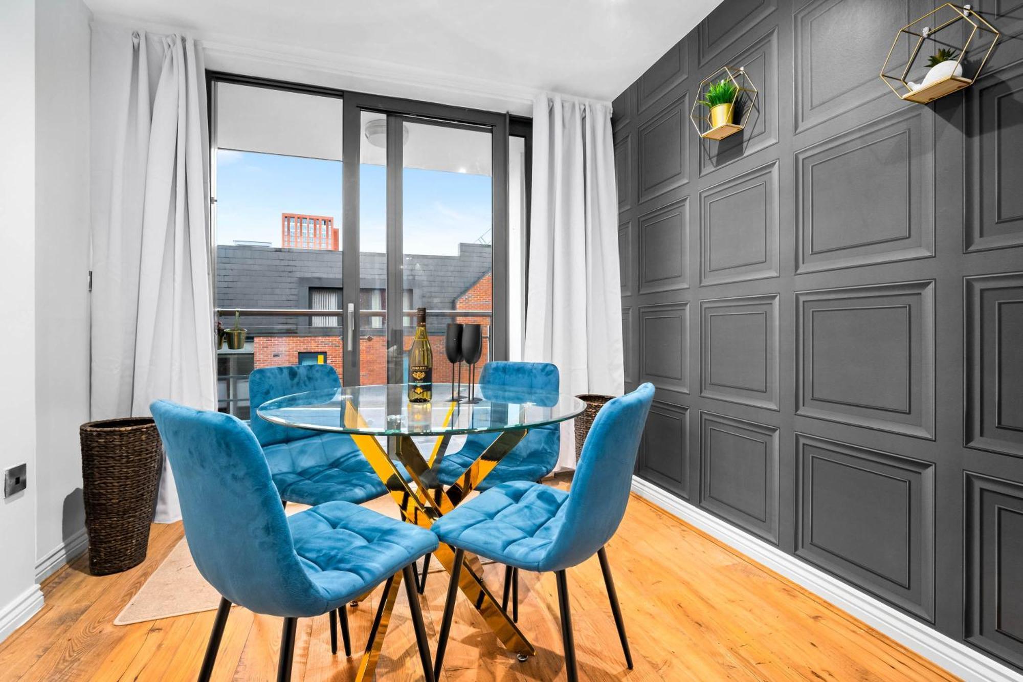 Luxury Two Bedroom Apartment - City Ceentre - Balcony - Jq - Netflix & Wifi - 11B Birmingham Extérieur photo