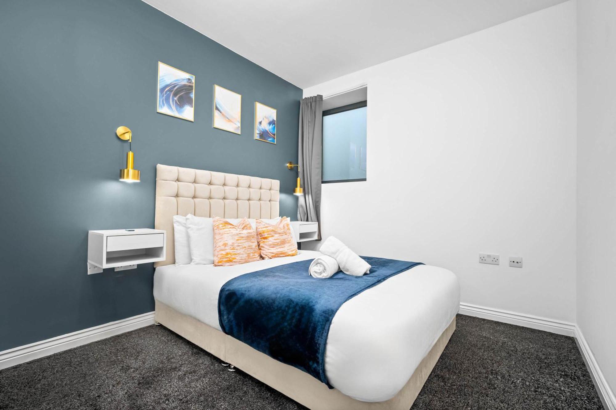 Luxury Two Bedroom Apartment - City Ceentre - Balcony - Jq - Netflix & Wifi - 11B Birmingham Extérieur photo