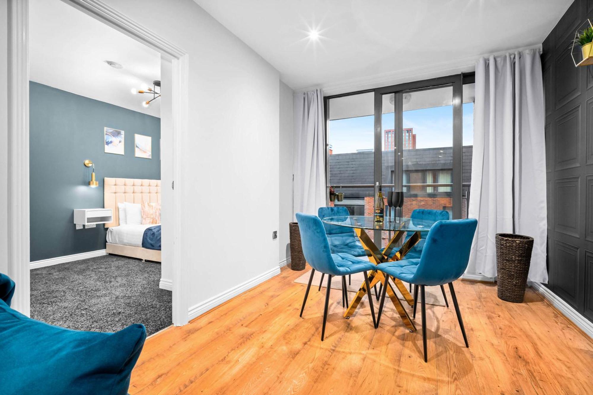 Luxury Two Bedroom Apartment - City Ceentre - Balcony - Jq - Netflix & Wifi - 11B Birmingham Extérieur photo