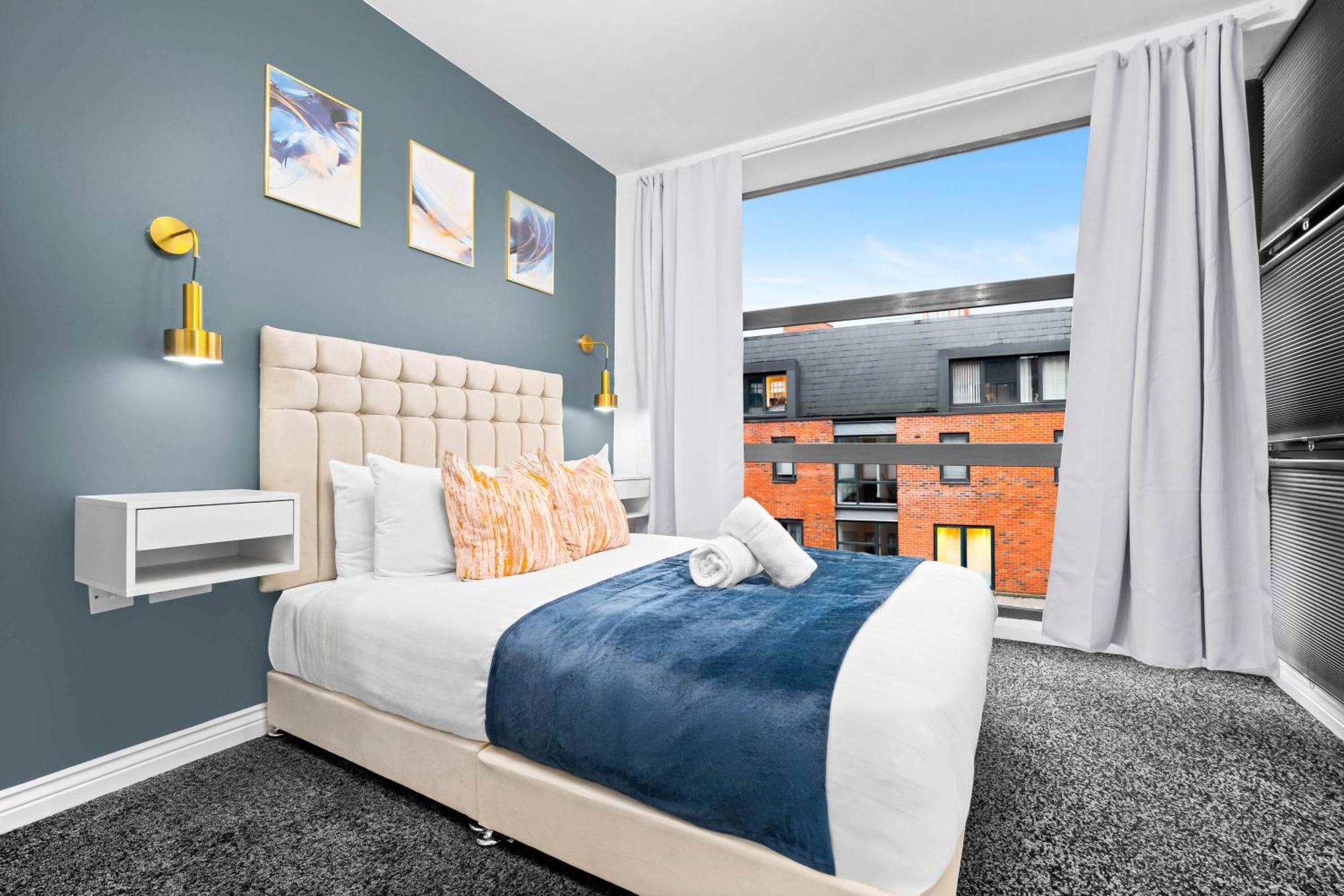 Luxury Two Bedroom Apartment - City Ceentre - Balcony - Jq - Netflix & Wifi - 11B Birmingham Extérieur photo