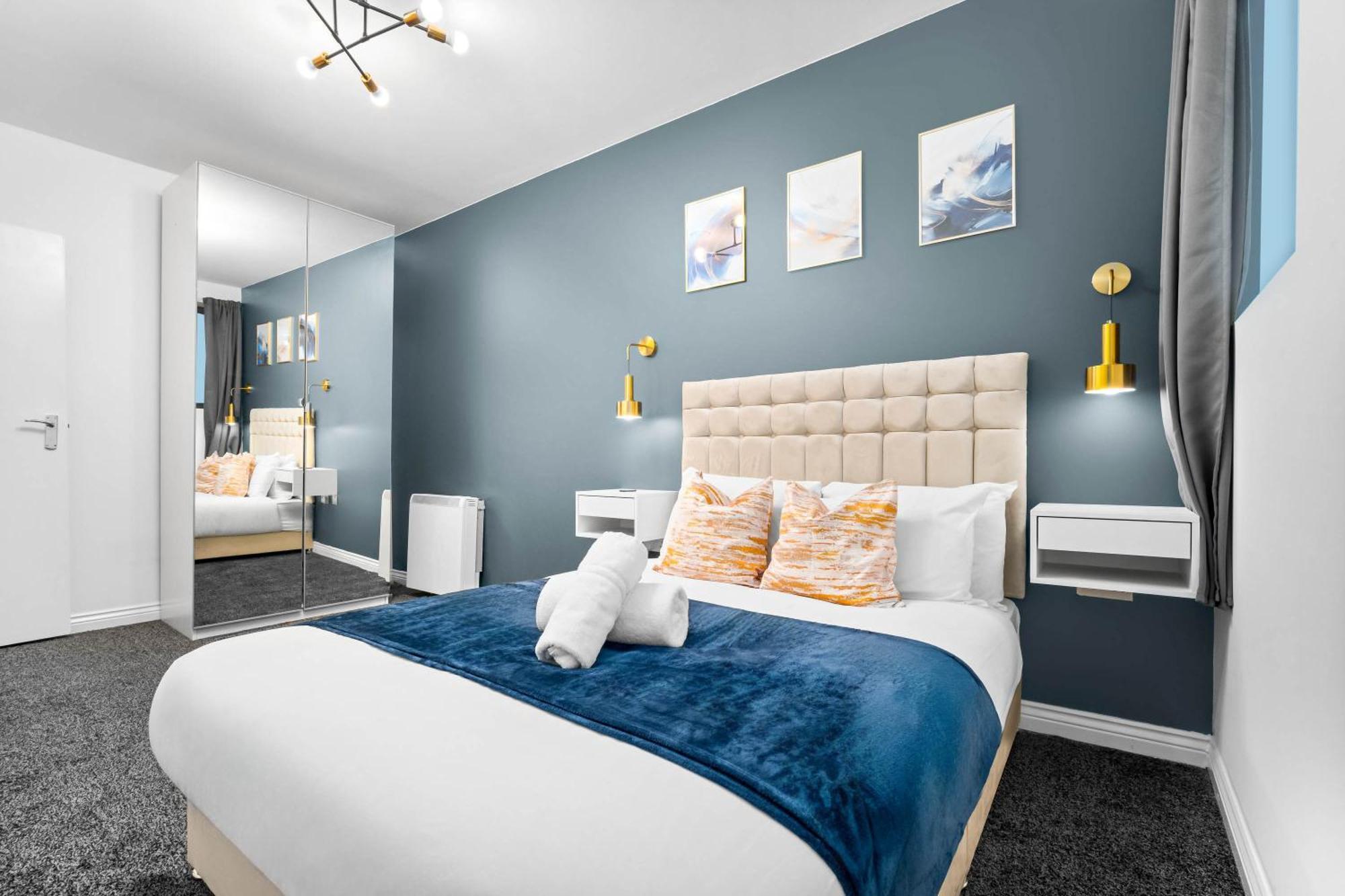 Luxury Two Bedroom Apartment - City Ceentre - Balcony - Jq - Netflix & Wifi - 11B Birmingham Extérieur photo